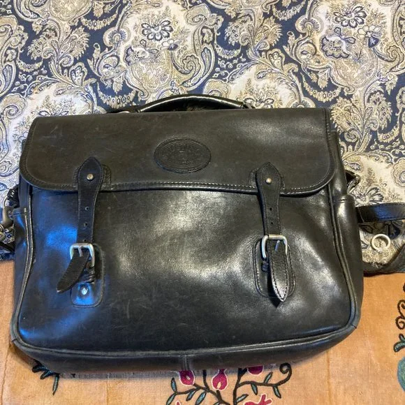 Tusting Accessories Tusting England Clipper Leather Shoulder